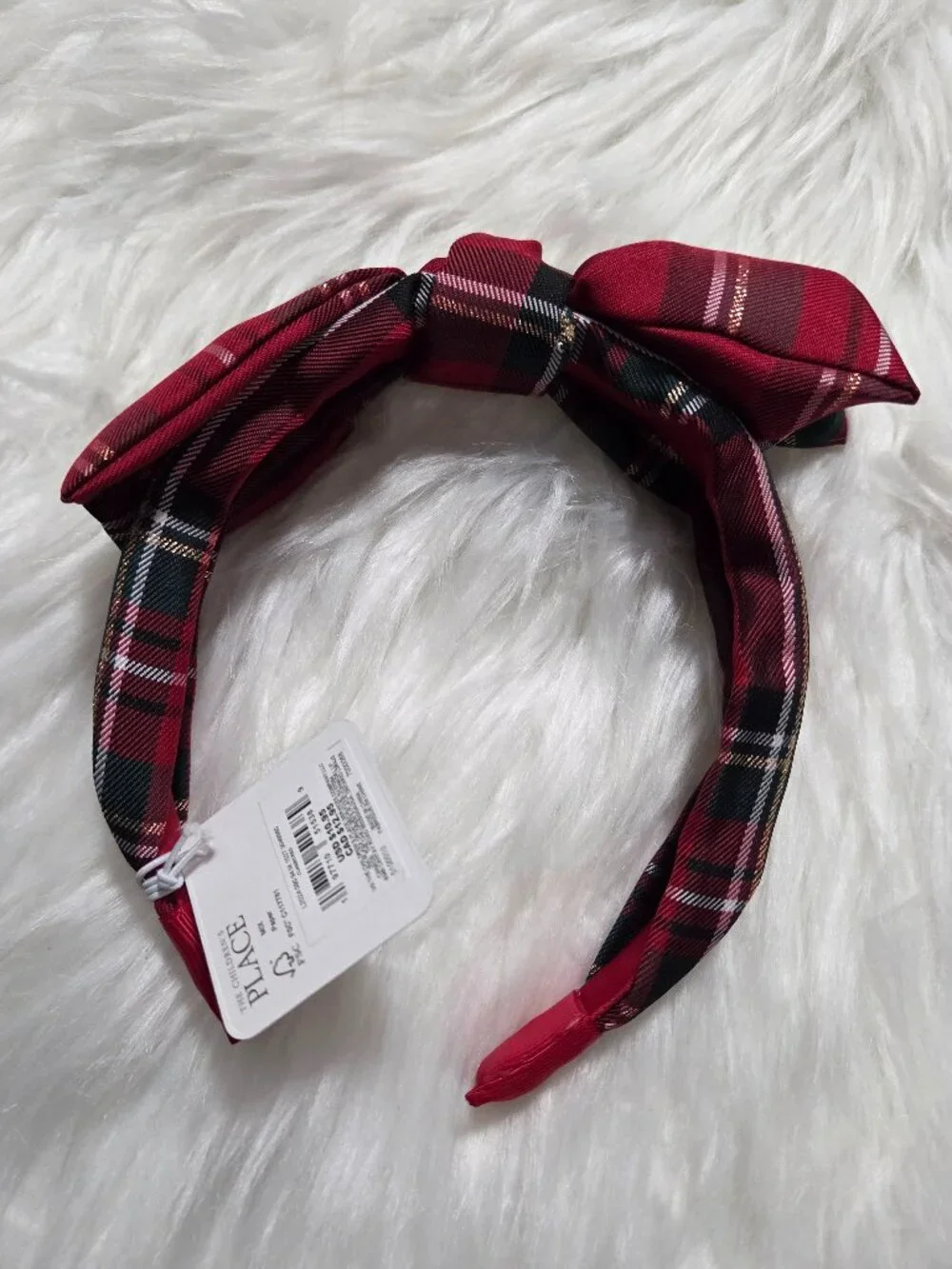 The Children's Place Bow Plaid Headband